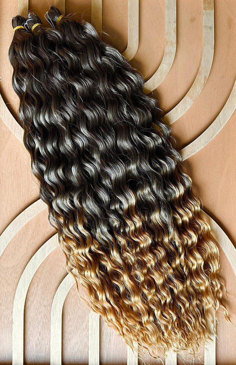 Chocolate Ombre Ariel Curl - Pack of 5