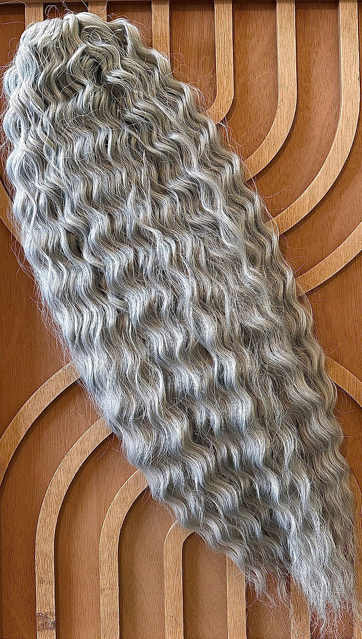 Silver Ariel Curl - Pack of 5