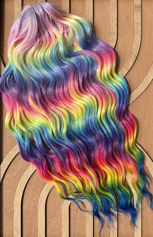 Celestial Blue Tip Anna Curl - Pack of 5