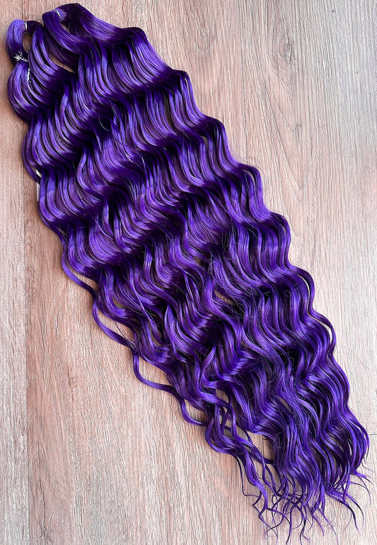 Deep Purple Anna Curl - Pack of 5