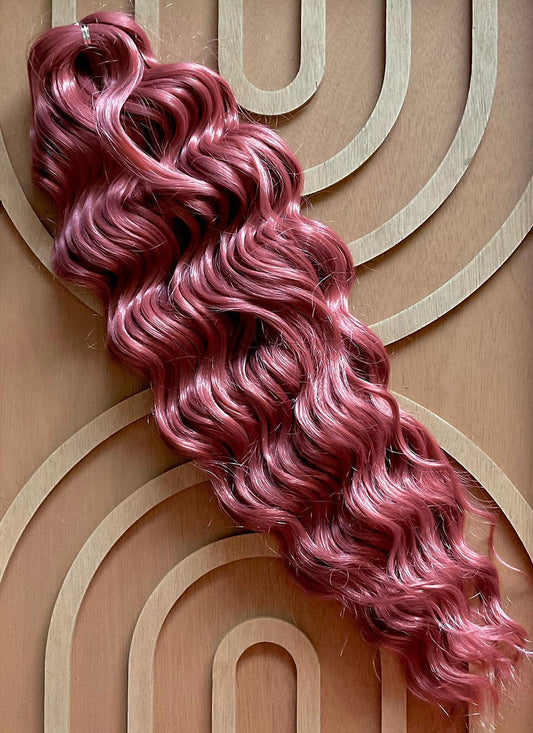 Frosted Cherry Anna Curl - Pack of 5