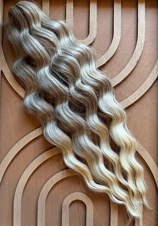 Light Ash Platinum Anna Curl - Pack of 5